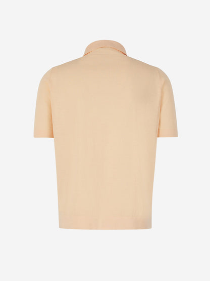 Outlet online Santa Eulalia Hombre Polo Punto Algodón color Naranja Claro sku 552-001484 01 - Foto 2