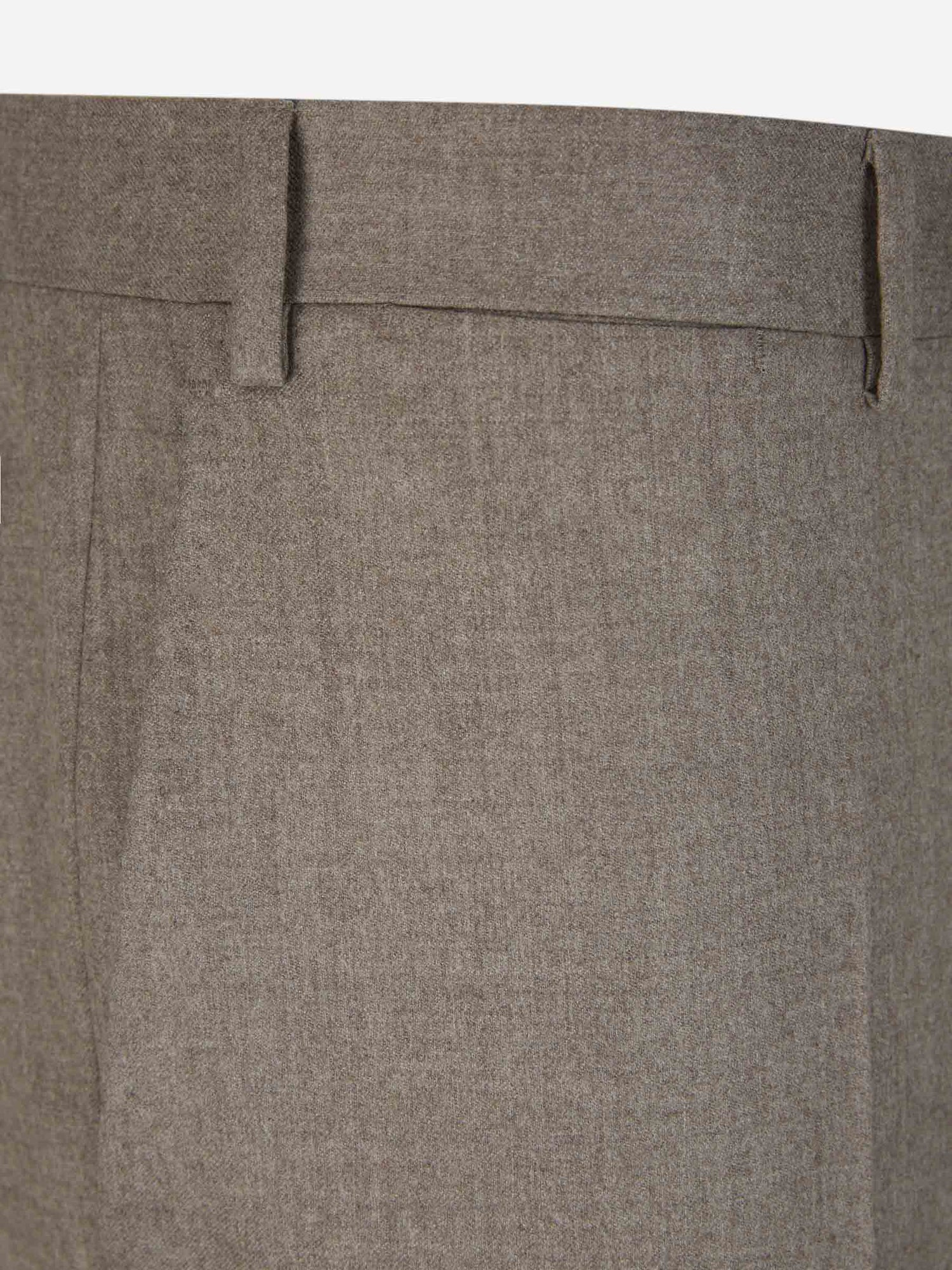 Outlet online Canali Hombre Pantalones Formales Lana color Crema sku 321-000332 07 - Foto 2