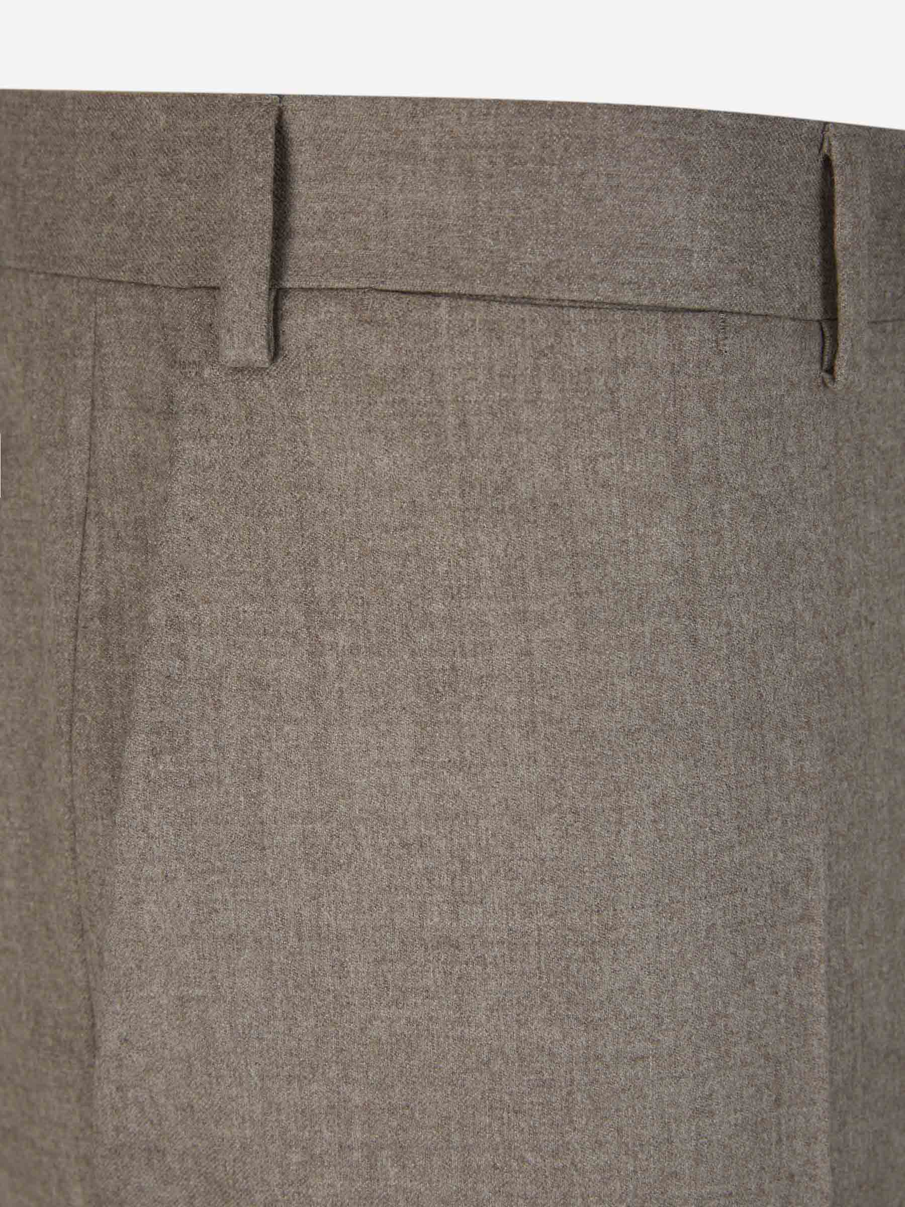 Outlet online Canali Hombre Pantalones Formales Lana color Crema sku 321-000332 07 - Foto 2