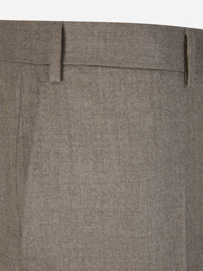 Outlet online Canali Hombre Pantalones Formales Lana color Crema sku 321-000332 07 - Foto 2