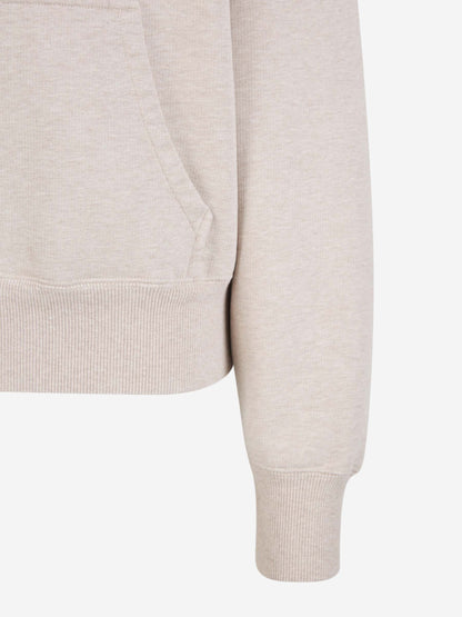 Outlet online Ami Paris Mujer Sudadera Logo Algodón color Beis sku 715-000123 01 - Foto 5