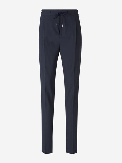 Outlet online Lardini Hombre Traje Texturizado Algodón color Azul Noche sku 312-002821 01 - Foto 6