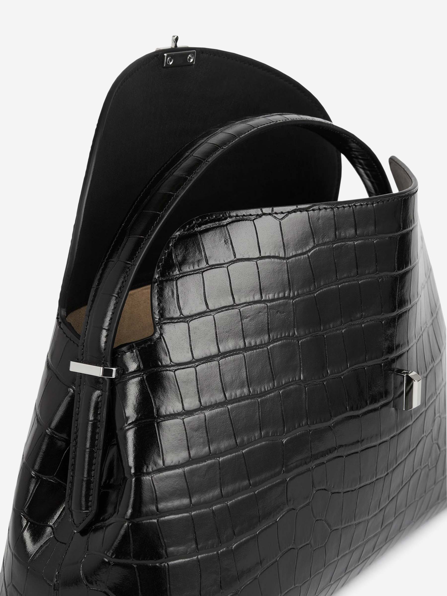 Outlet online TOTEME Mujer Bolso Hombro Multifunción T-Lock color Negro sku 810-007735 01 - Foto 4