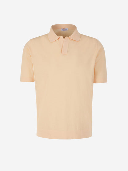 Outlet online Santa Eulalia Hombre Polo Punto Algodón color Naranja Claro sku 552-001484 01 - Foto 1