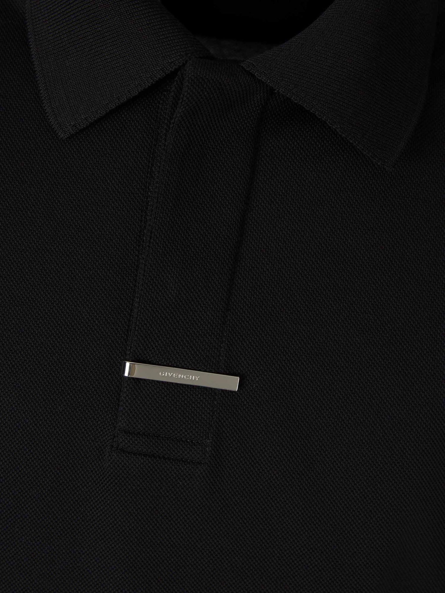 Outlet online Givenchy Hombre Polo Logo Relieve color Negro sku 552-001512 01 - Foto 6