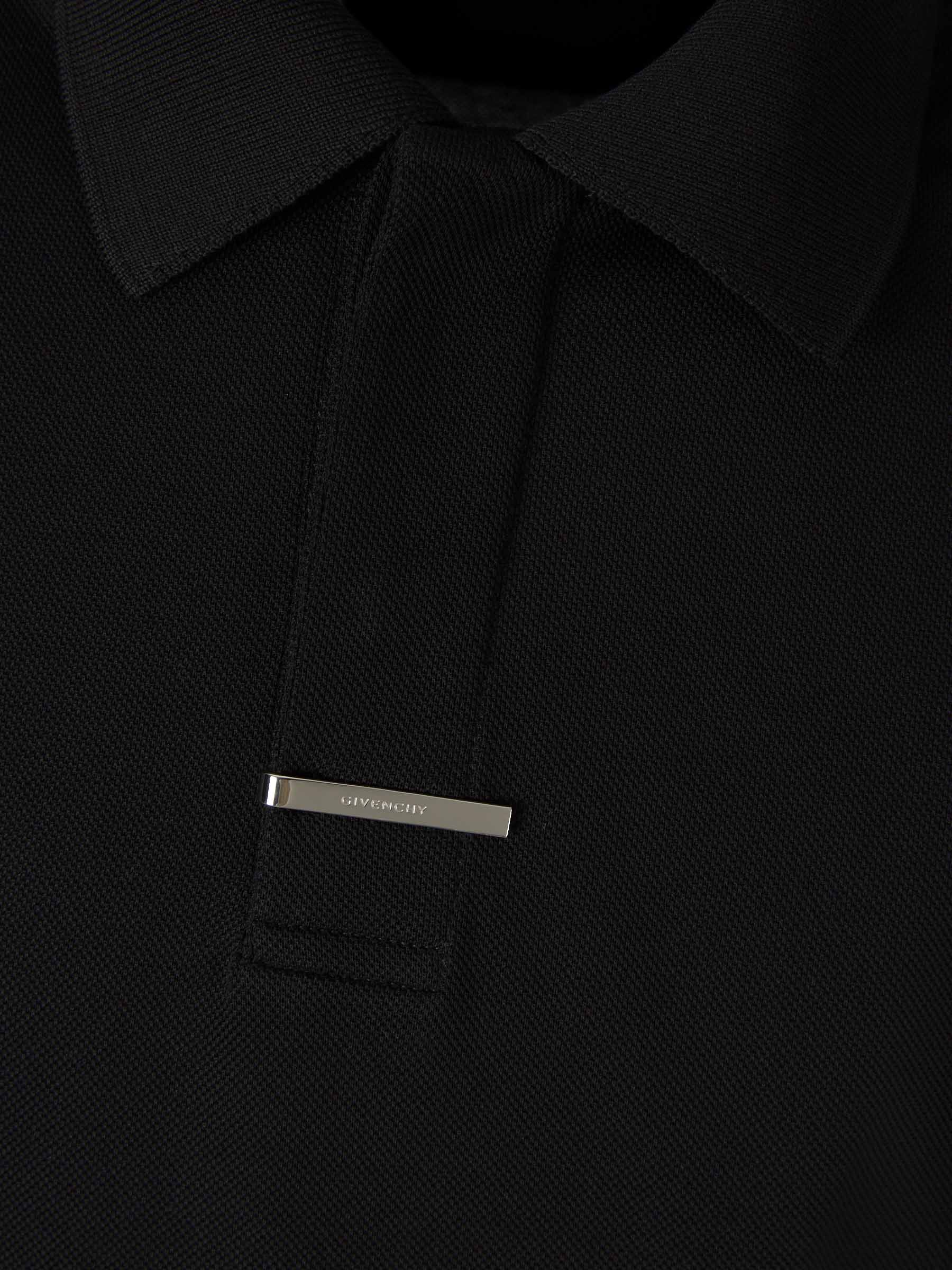 Outlet online Givenchy Hombre Polo Logo Relieve color Negro sku 552-001512 01 - Foto 6