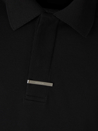 Outlet online Givenchy Hombre Polo Logo Relieve color Negro sku 552-001512 01 - Foto 6
