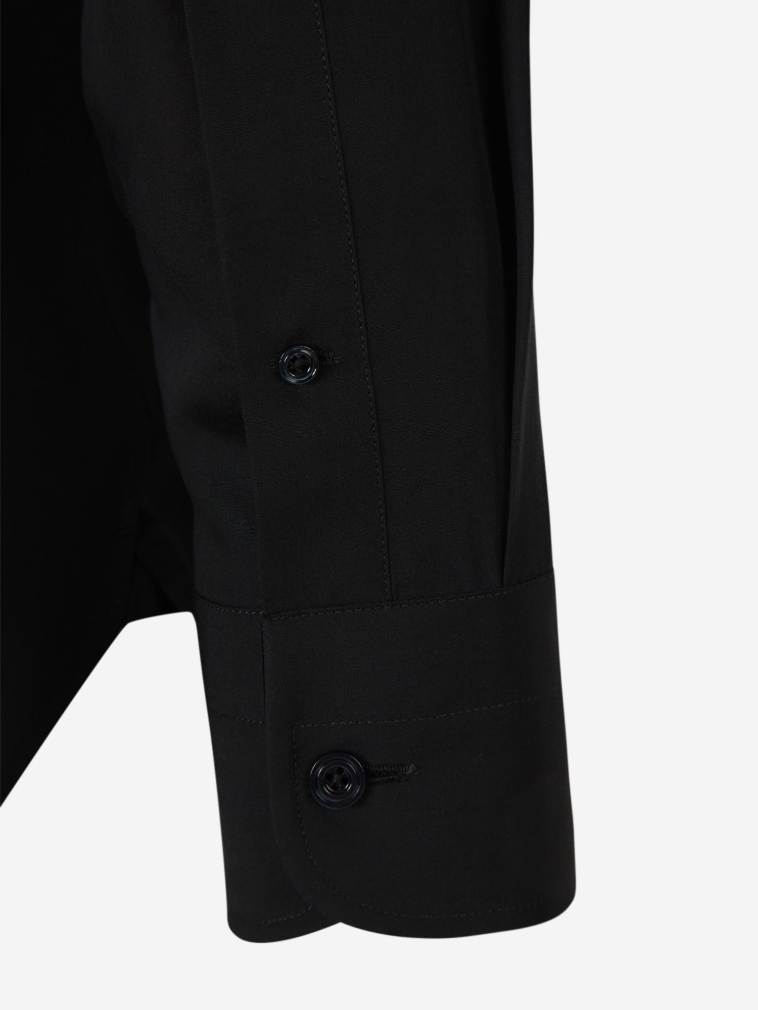 Tom Ford Camisa Fluida Button-Down color Negro sku 531-006287 01 - Foto 7