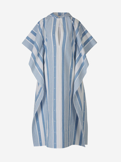 Outlet online Givenchy Mujer Kaftán Motivo Rayas color Azul sku 732-001381 01 - Foto 2