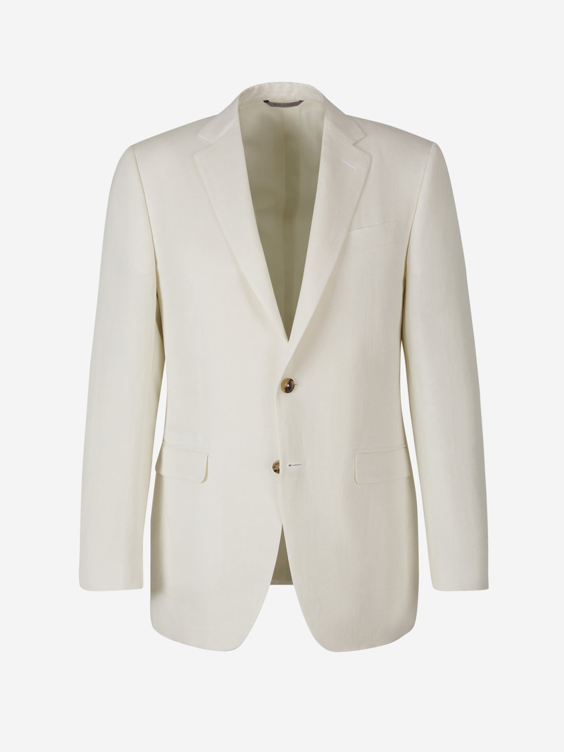 Outlet online Canali Hombre Americana Lino Y Seda color Blanco sku 301-000236 01 - Foto 1