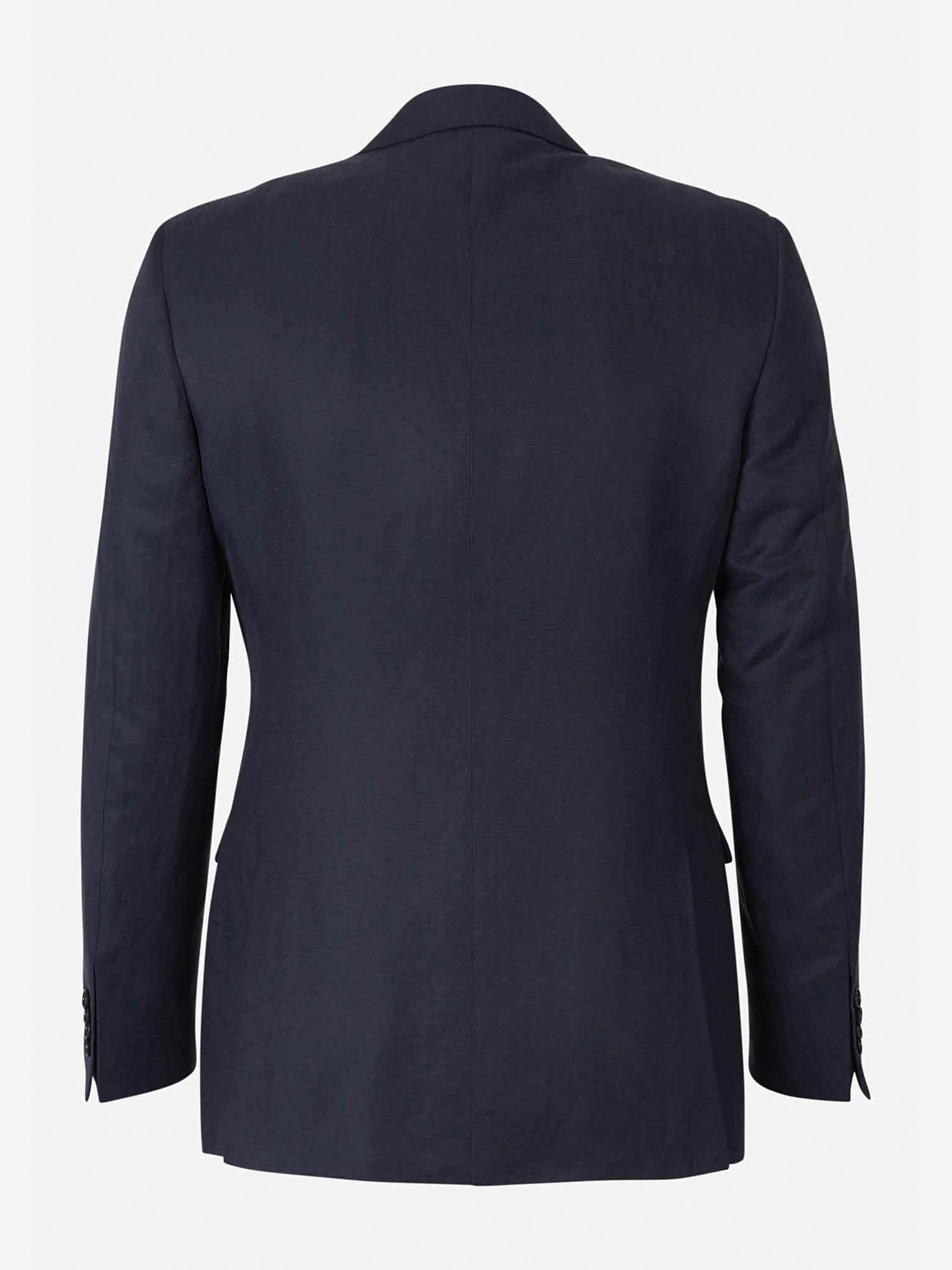 Outlet online Canali Hombre Americana Lino Y Seda color Azul Noche sku 301-000236 02 - Foto 2