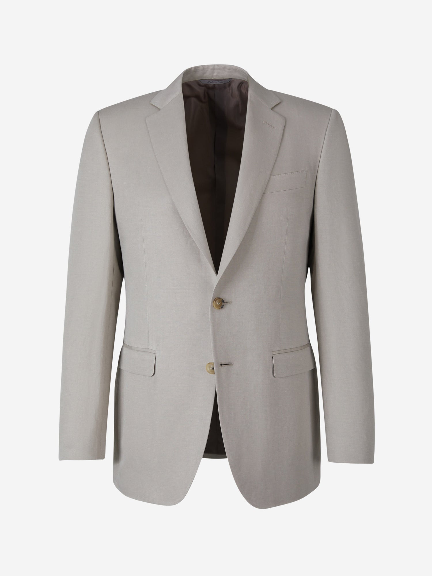 Outlet online Canali Hombre Americana Lino Y Seda color Marfil sku 301-000236 04 - Foto 1