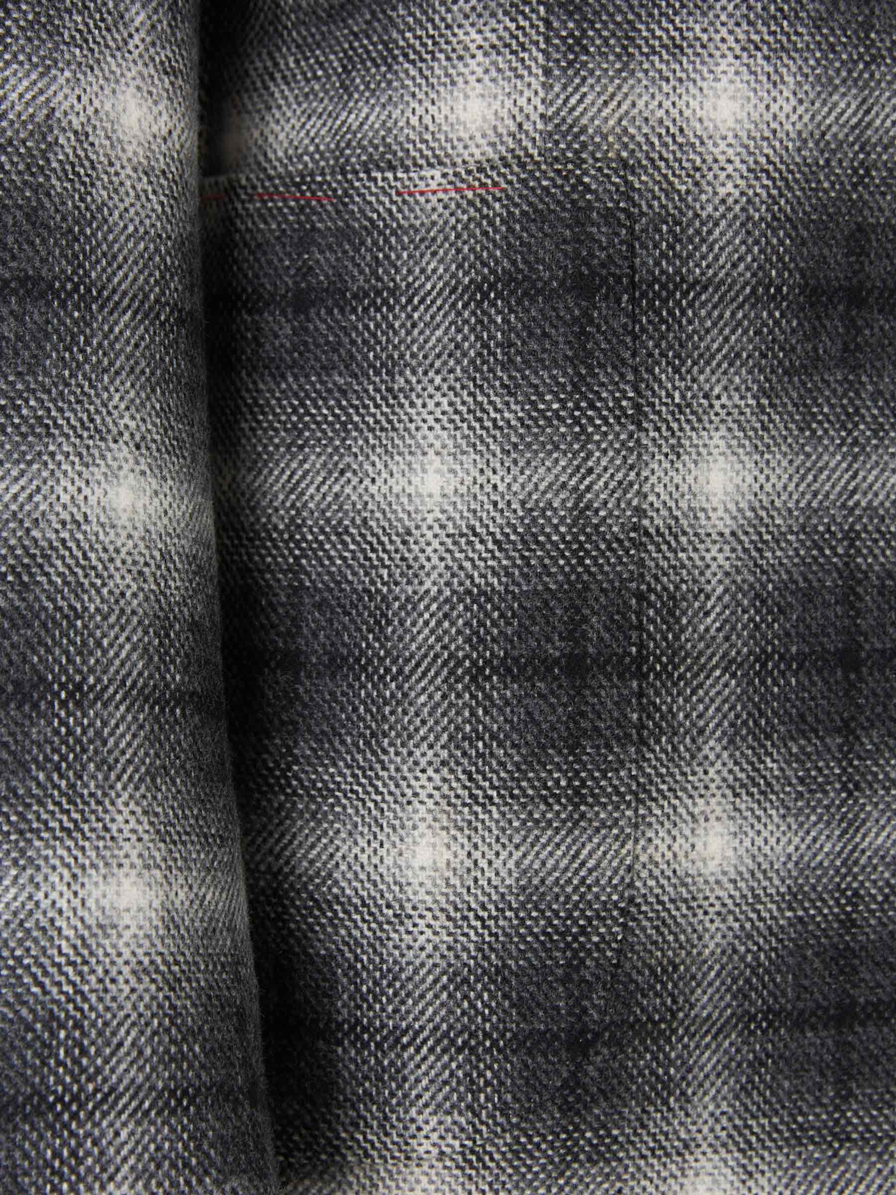 Outlet online Isaia Hombre Americana de cuadros color Gris Oscuro sku 302-002964 01 - Foto 4