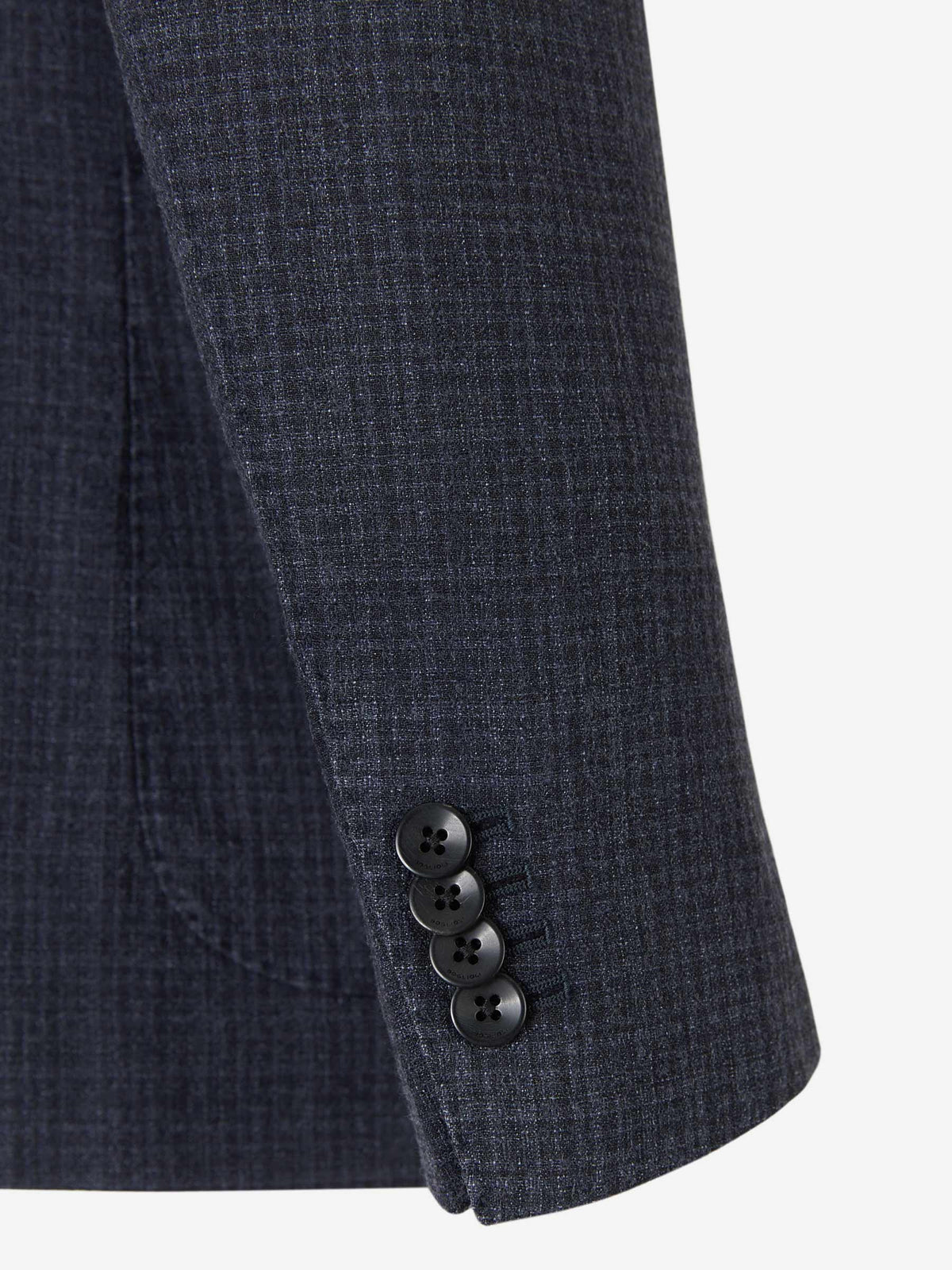 Outlet online Boglioli Hombre Americana Lana Cuadros color Azul Cobalto sku 302-002969 01 - Foto 5