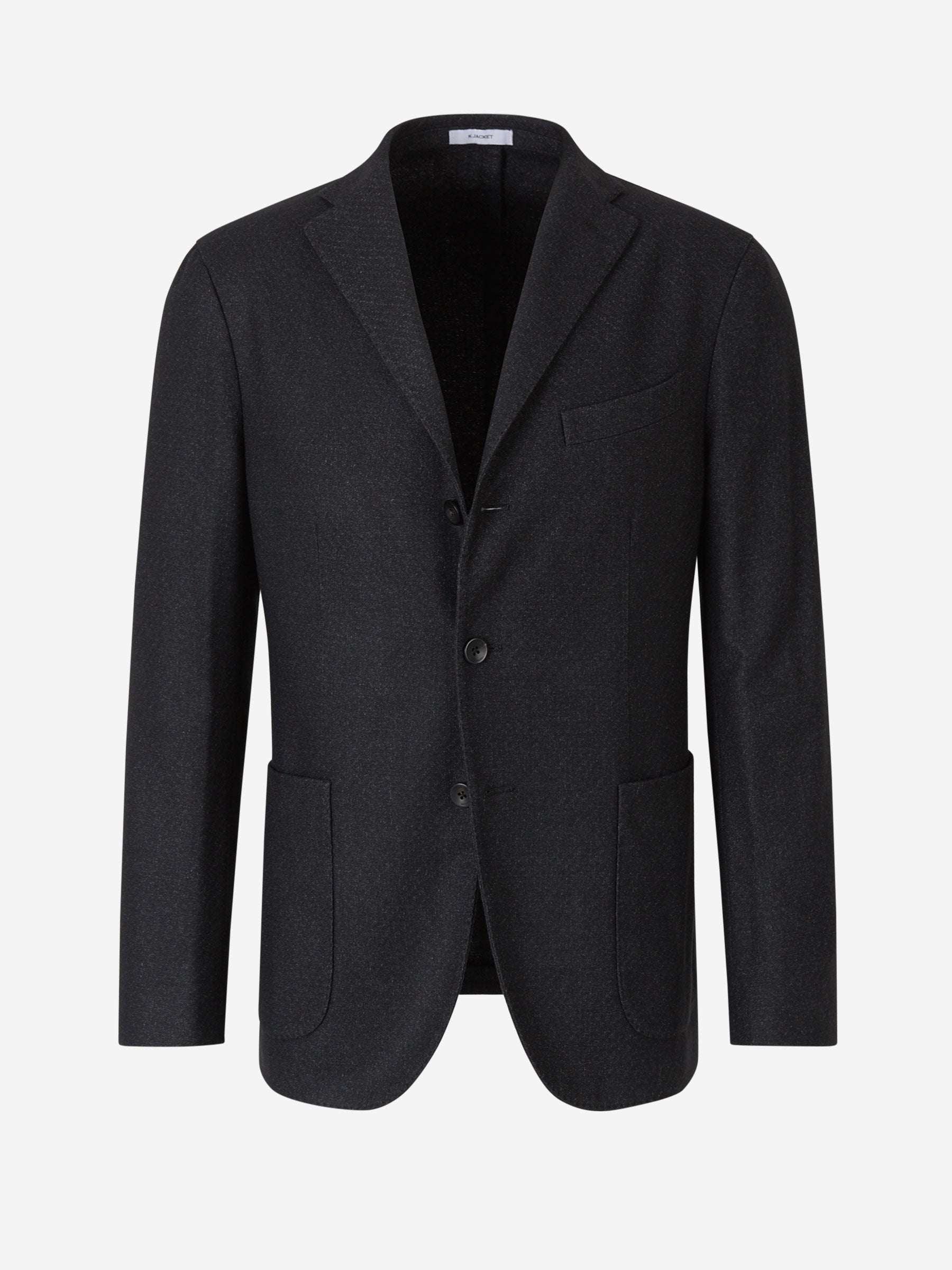 Outlet online Boglioli Hombre Americana Lana Virgen color Gris Antracita sku 302-002978 01 - Foto 1