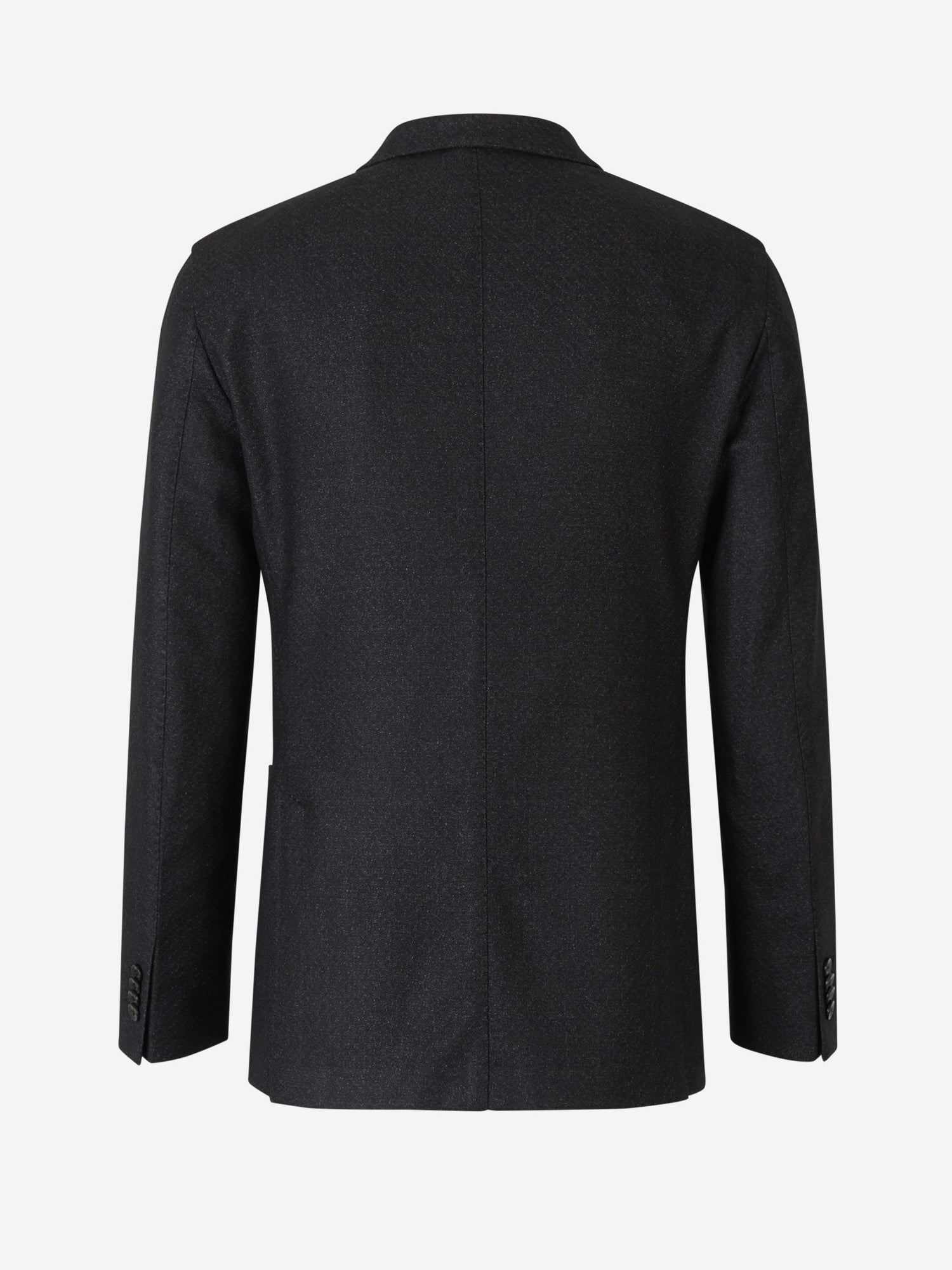 Outlet online Boglioli Hombre Americana Lana Virgen color Gris Antracita sku 302-002978 01 - Foto 2