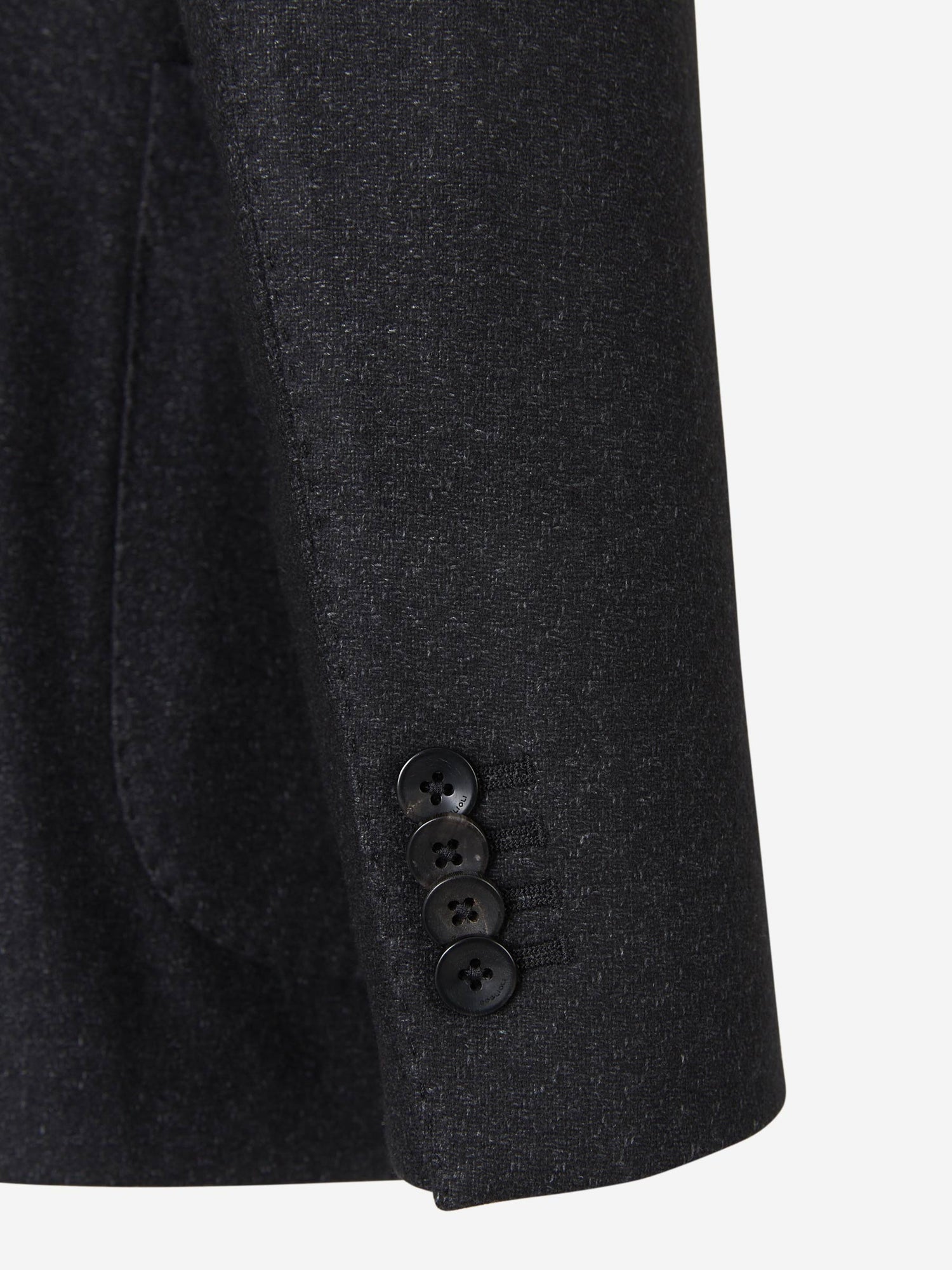 Outlet online Boglioli Hombre Americana Lana Virgen color Gris Antracita sku 302-002978 01 - Foto 5