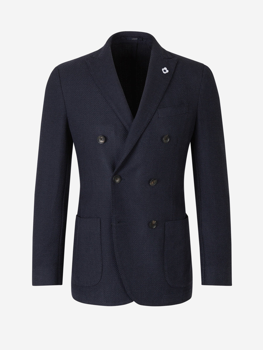 Outlet online Lardini Hombre Americana Espiga cruzada color Azul Marino sku 302-002984 01 - Foto 1