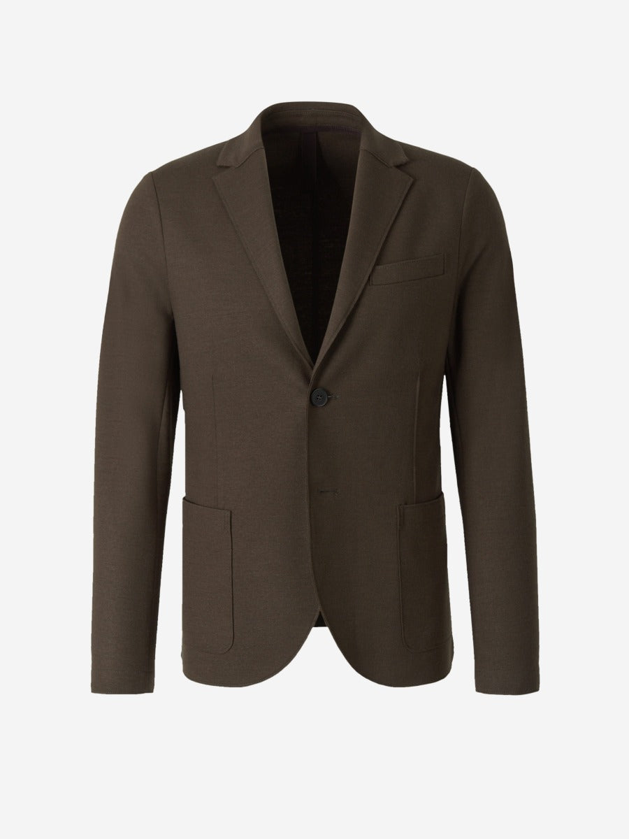 Outlet online Harris Wharf Hombre Americana Ligera Lana color Verde Militar sku 302-003213 02 - Foto 6