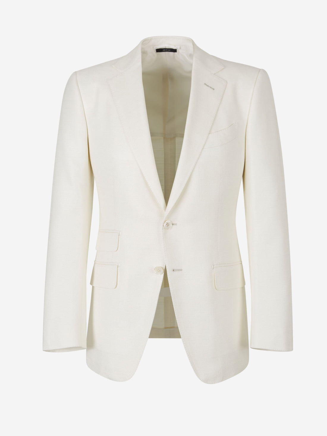Outlet online Tom Ford Hombre Americana Seda color Blanco sku 302-003114 01 - Foto 1