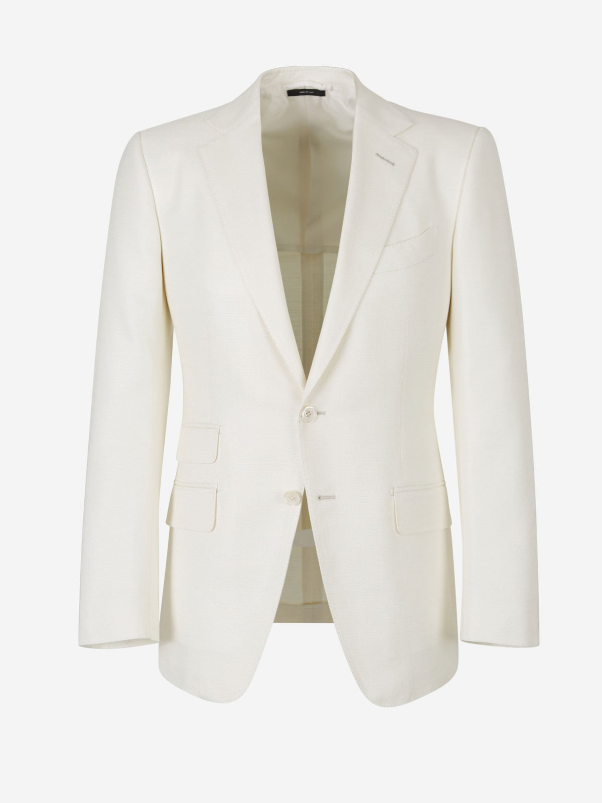 Outlet online Tom Ford Hombre Americana Seda color Blanco sku 302-003114 01 - Foto 1