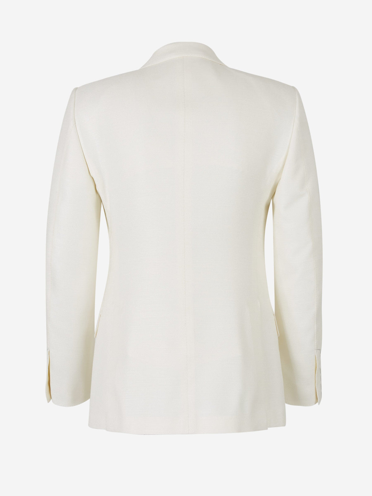 Outlet online Tom Ford Hombre Americana Seda color Blanco sku 302-003114 01 - Foto 2