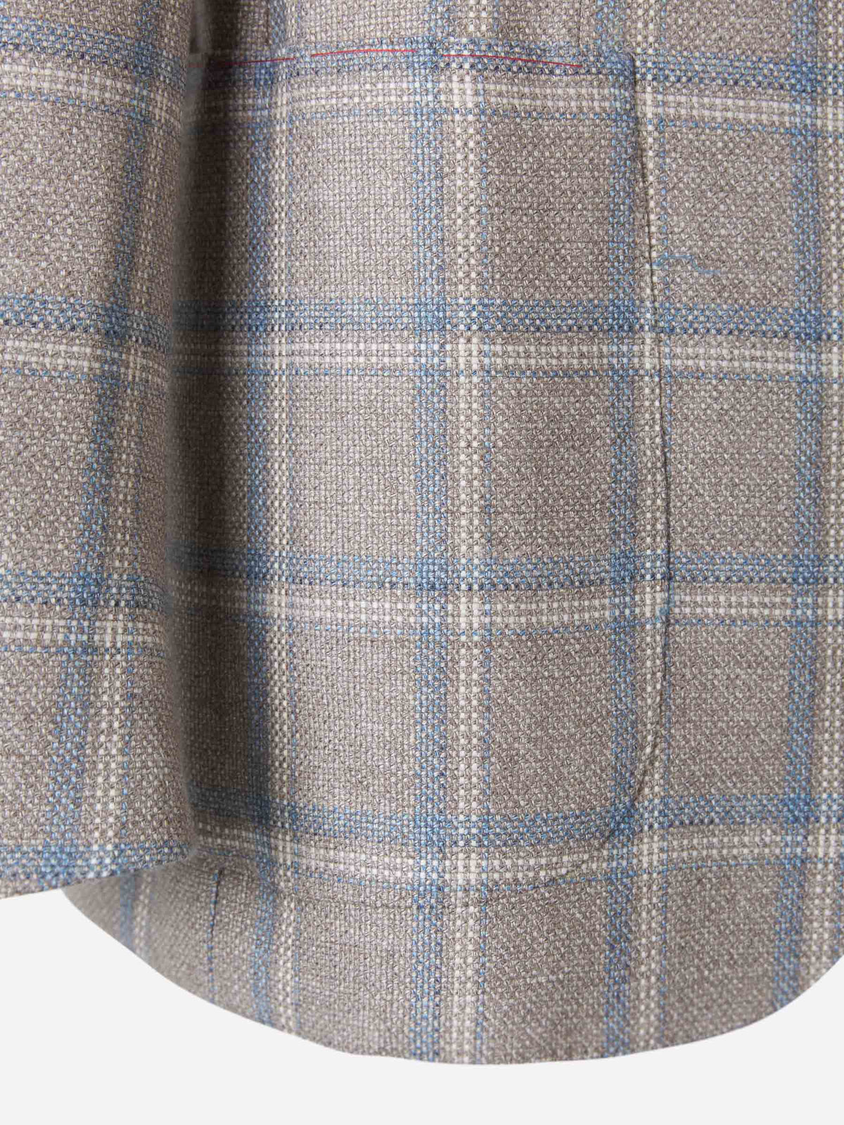 Outlet online Isaia Hombre Americana Gregory color Topo sku 302-003127 01 - Foto 4