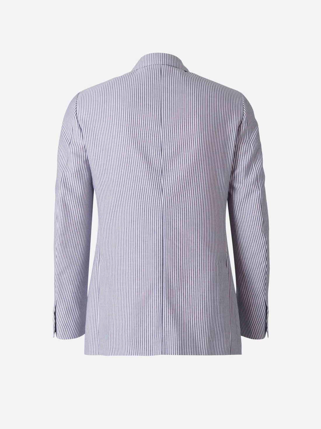 Outlet online Isaia Hombre Americana Rayas Gregori color Gris Antracita sku 302-003130 01 - Foto 2