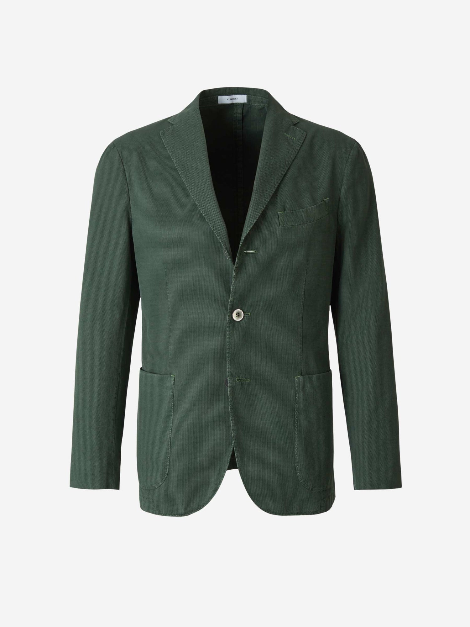 Outlet online Boglioli Hombre Americana K-Jacket Buclé color Azul Noche sku 302-003146 02 - Foto 1