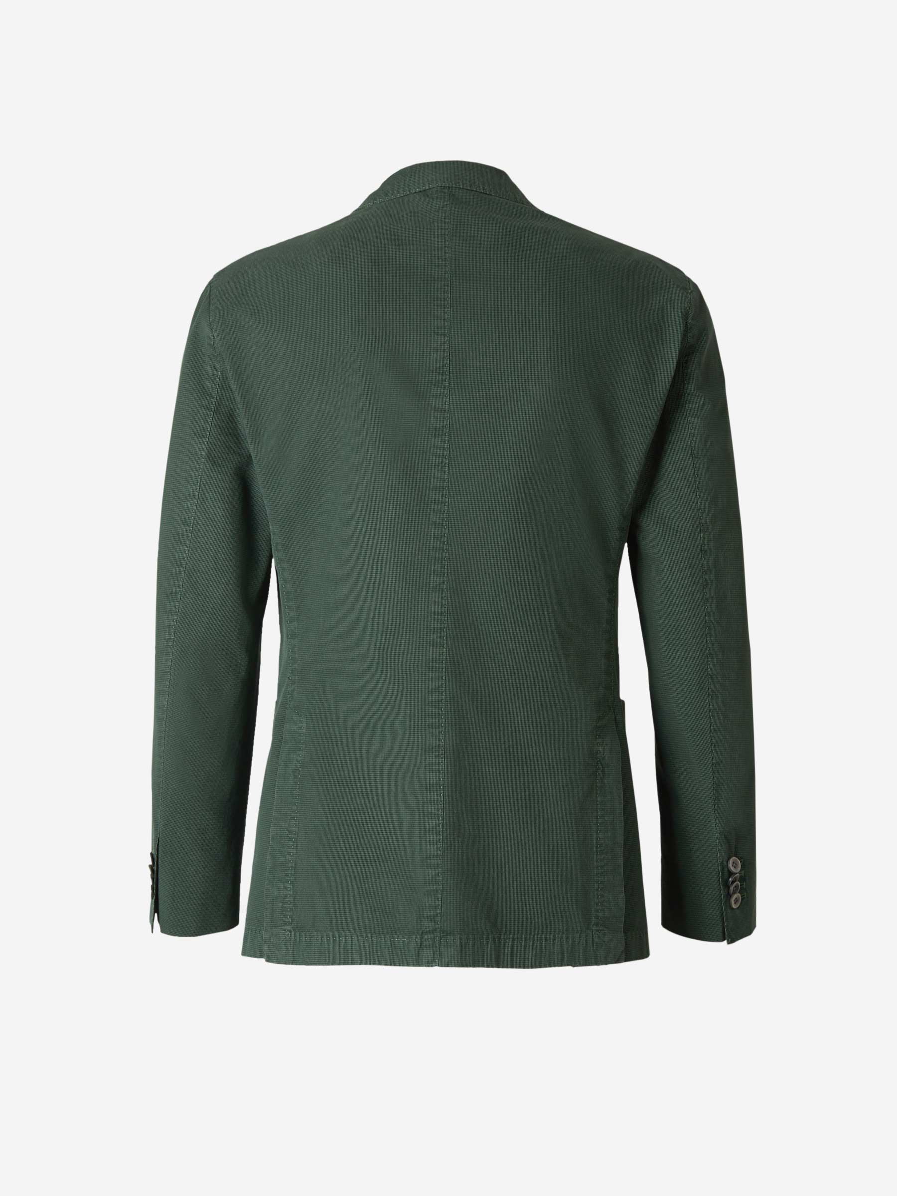 Outlet online Boglioli Hombre Americana K-Jacket Buclé color Azul Noche sku 302-003146 02 - Foto 2