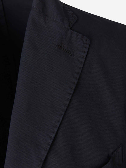 Outlet online Boglioli Hombre Americana K-Jacket Buclé color Azul Noche sku 302-003146 02 - Foto 8