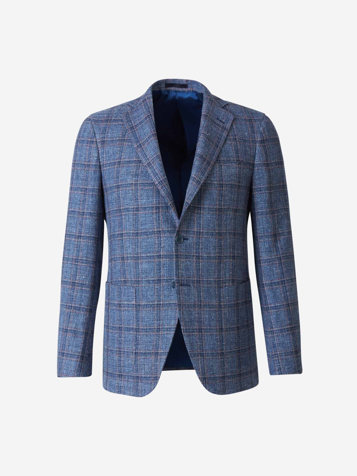 Outlet online Santa Eulalia Hombre Americana Motivo Cuadros color Azul Cobalto sku 302-003176 01 - Foto 1