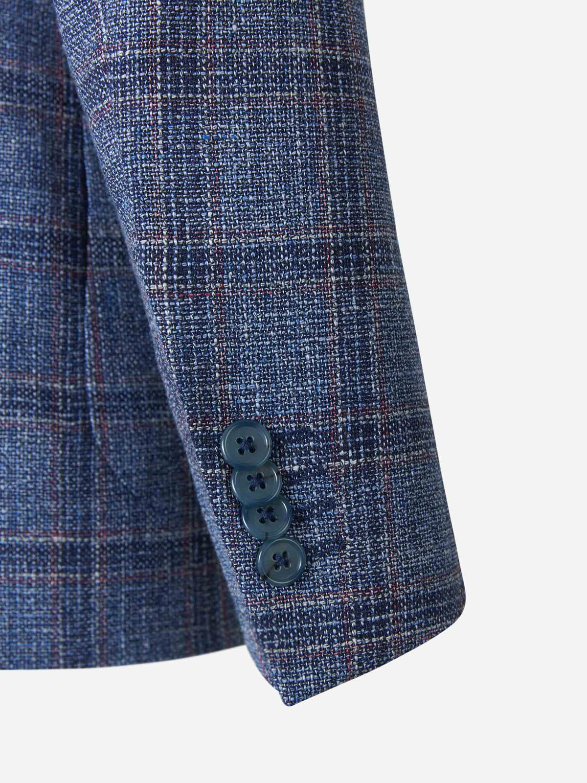 Outlet online Santa Eulalia Hombre Americana Motivo Cuadros color Azul Cobalto sku 302-003176 01 - Foto 5