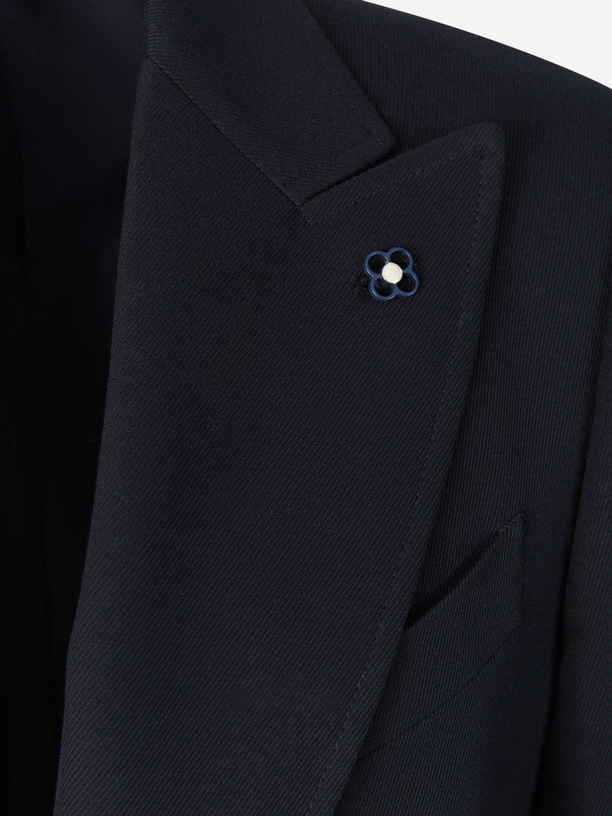 Outlet online Lardini Hombre Americana Sarga Algodón color Azul Noche sku 302-003203 01 - Foto 3