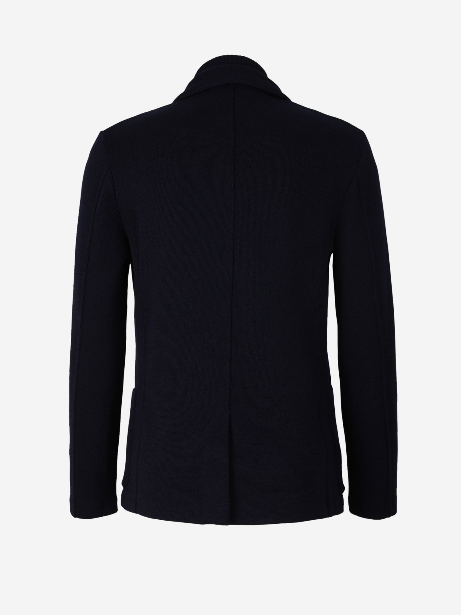Outlet online Gran Sasso Hombre Americana Punto Lana color Azul Noche sku 302-003210 01 - Foto 2