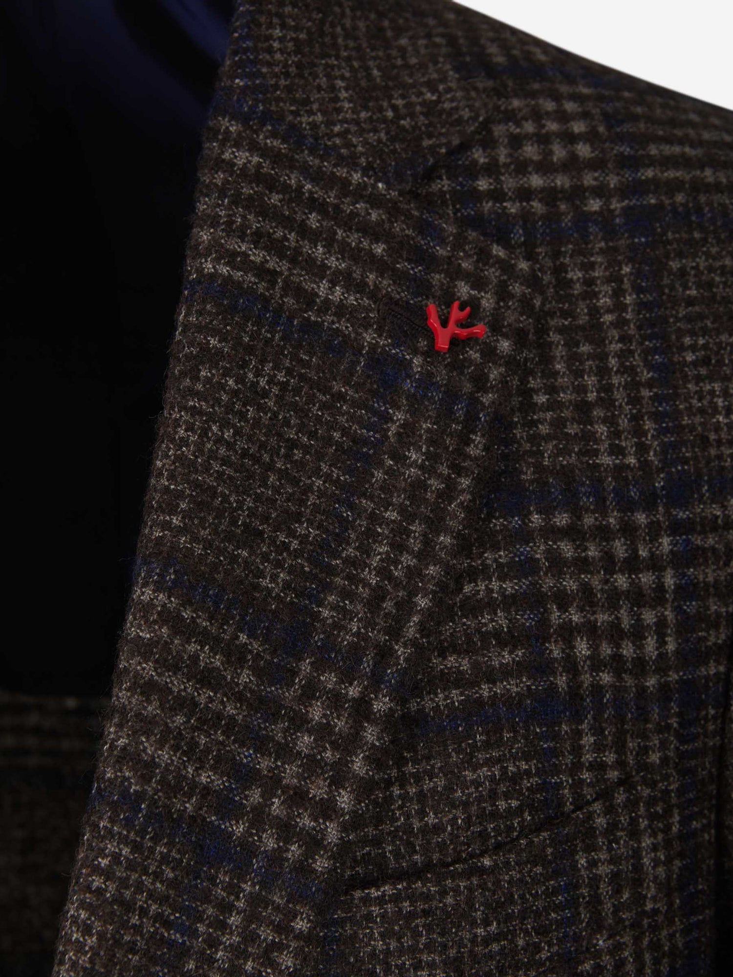 Outlet online Isaia Hombre Americana Domenico Sport color Marron Oscuro sku 302-003215 01 - Foto 3
