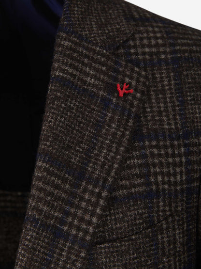 Outlet online Isaia Hombre Americana Domenico Sport color Marron Oscuro sku 302-003215 01 - Foto 3