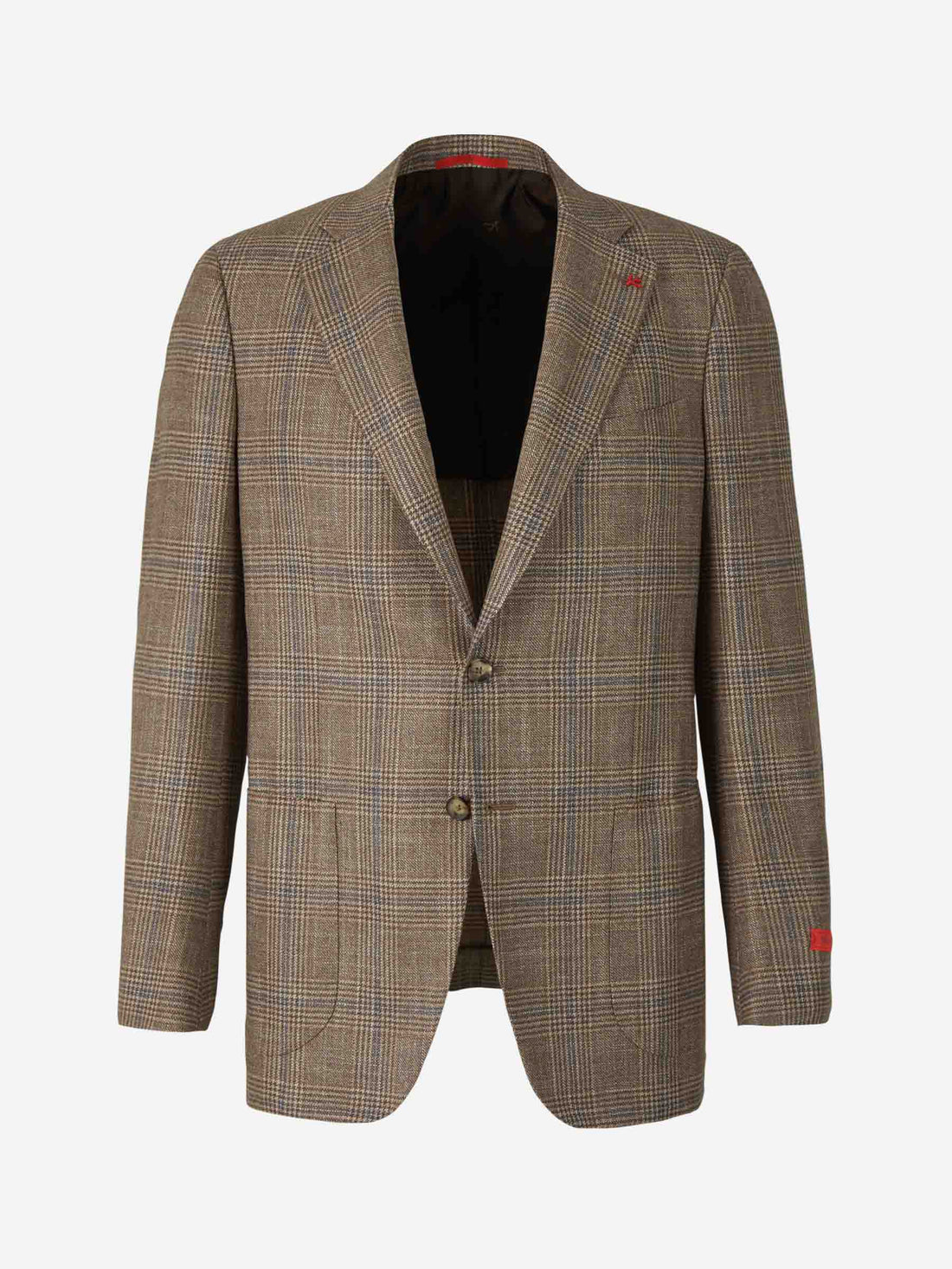 Outlet online Isaia Hombre Americana Cashmere Y Seda color Gris Claro sku 302-003217 01 - Foto 1