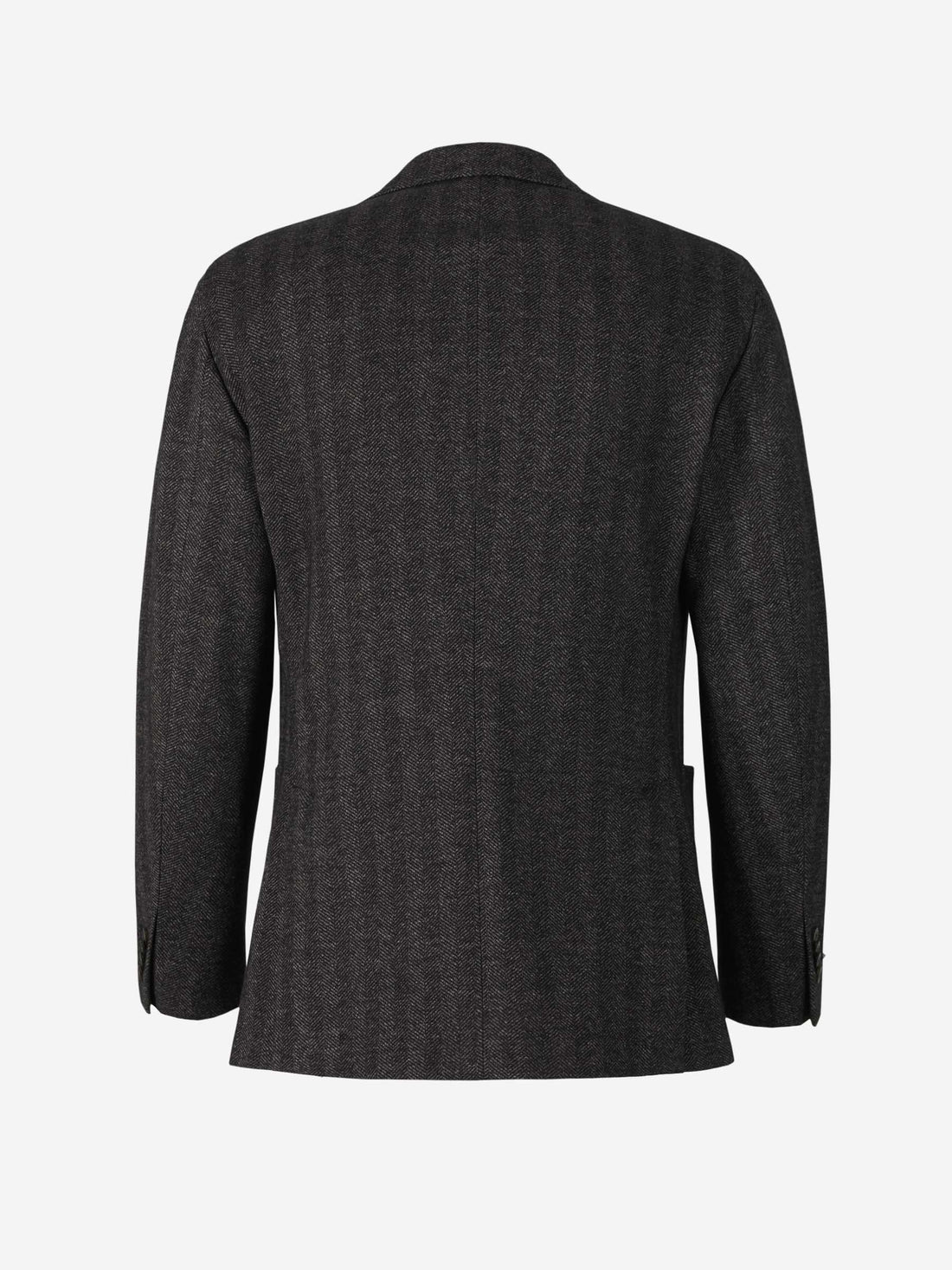 Outlet online Boglioli Hombre Americana Punto Espiga color Gris Antracita sku 302-003220 01 - Foto 2