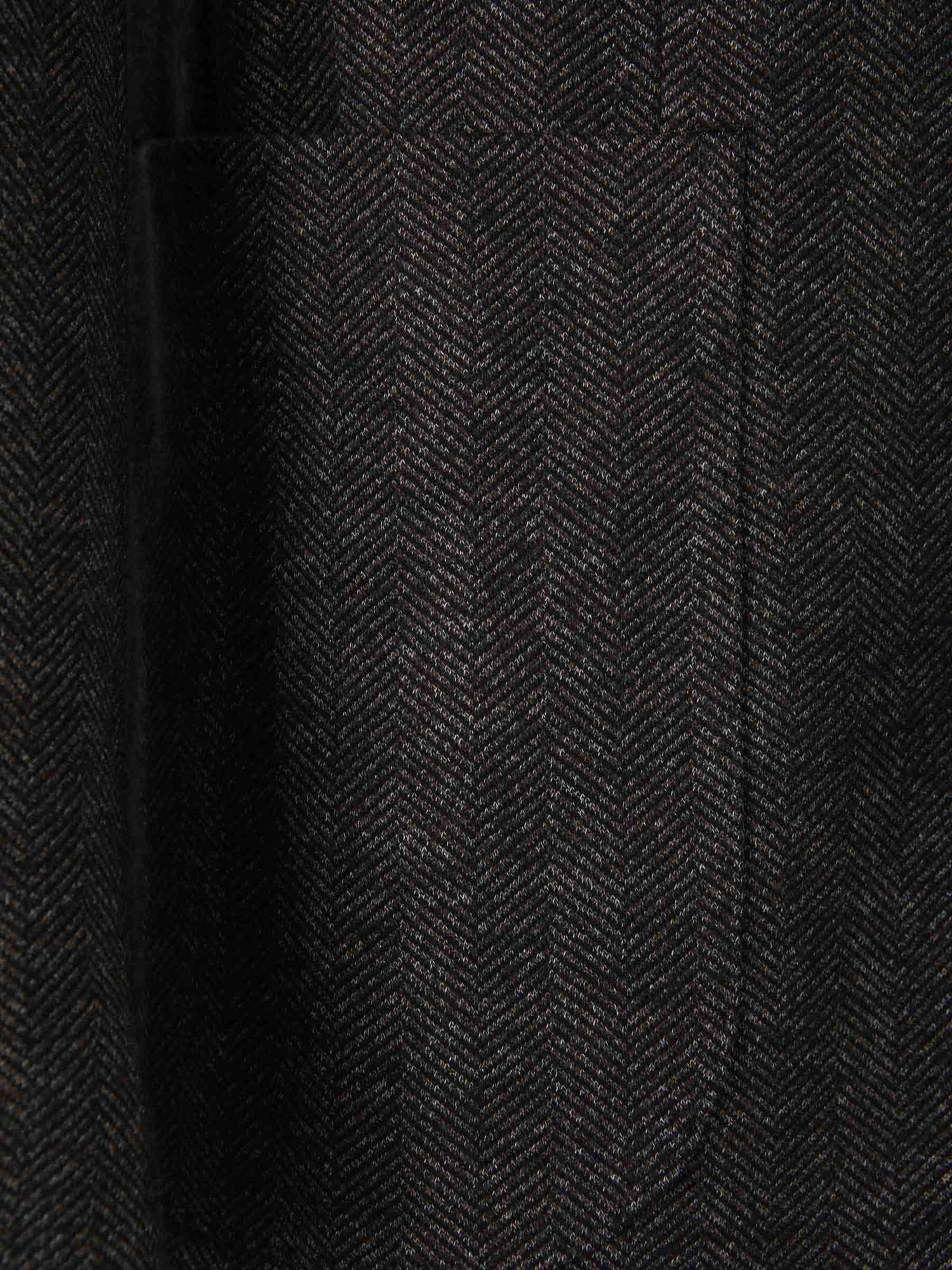 Outlet online Boglioli Hombre Americana Punto Espiga color Gris Oscuro sku 302-003220 01 - Foto 4