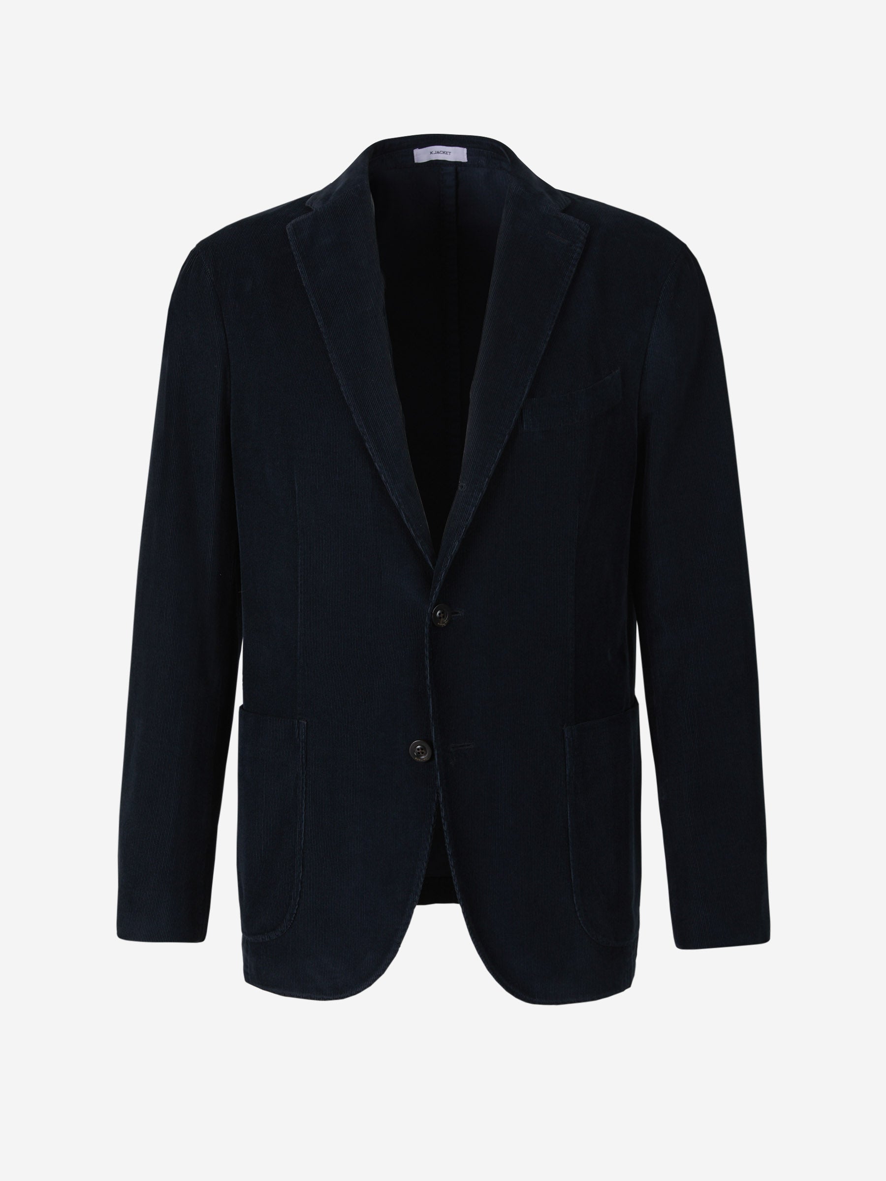 Outlet online Boglioli Hombre Americana Pana color Azul Noche sku 302-003224 02 - Foto 6