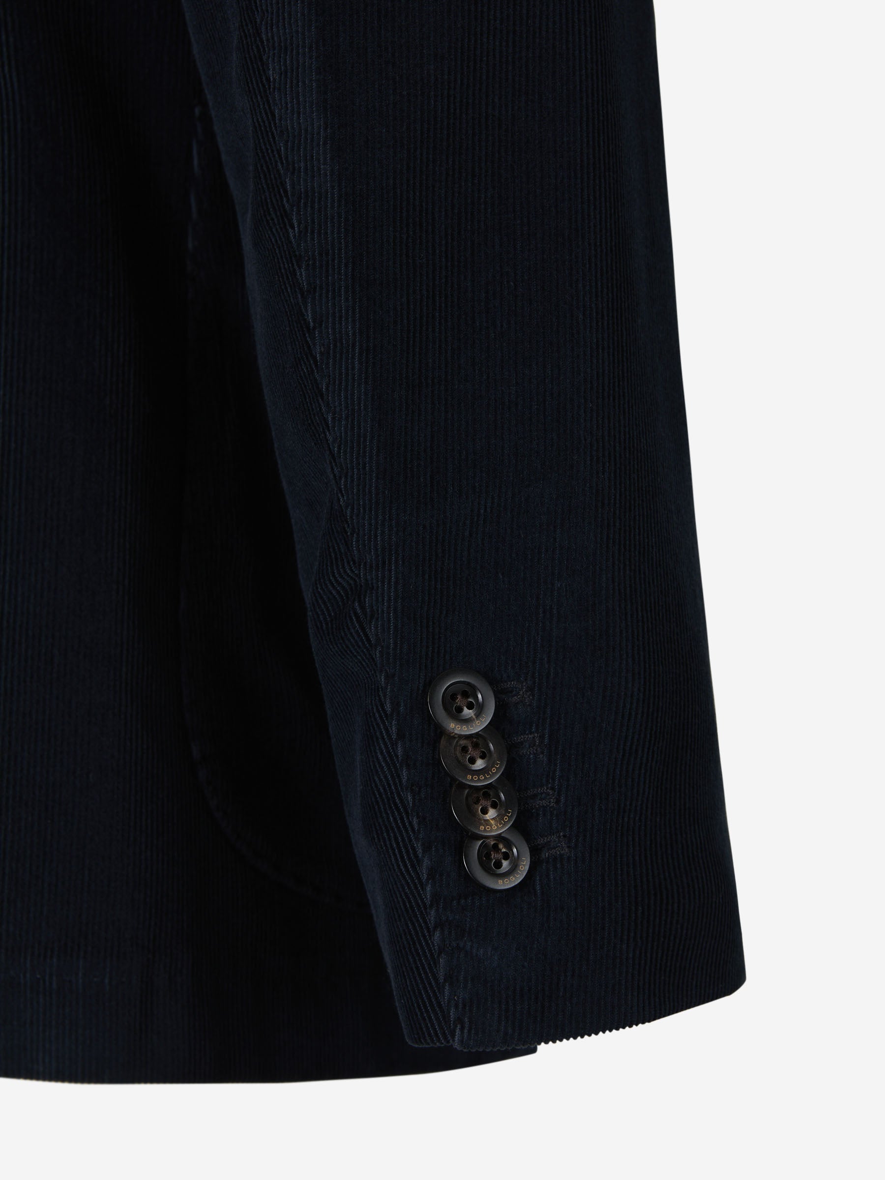 Outlet online Boglioli Hombre Americana Pana color Azul Noche sku 302-003224 02 - Foto 10