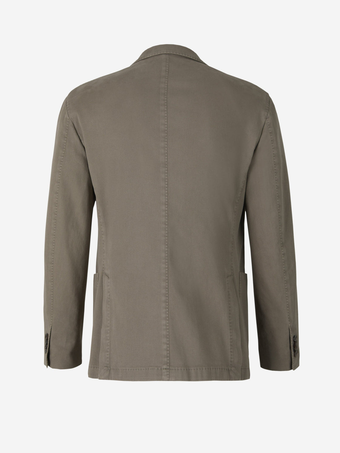 Outlet online Boglioli Hombre Americana Sarga Algodón color Verde Militar sku 302-003226 01 - Foto 2