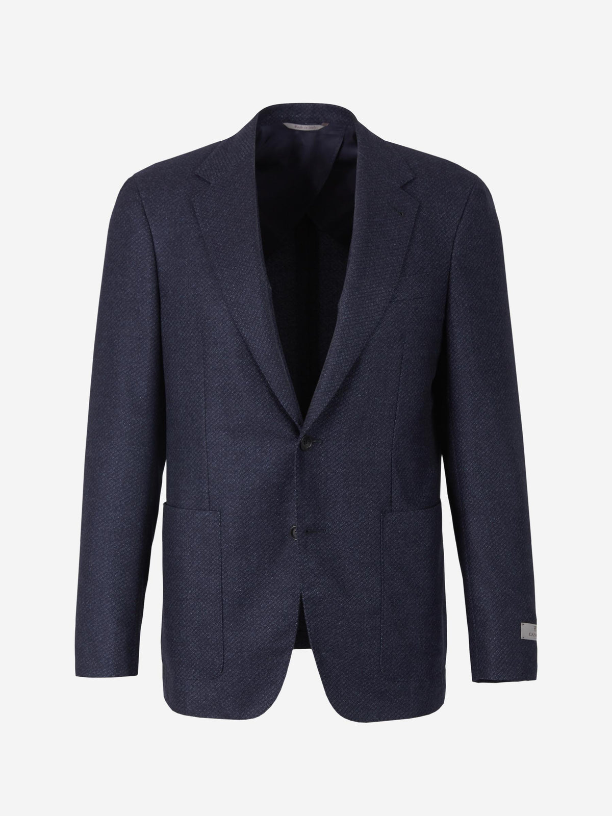 Outlet online Canali Hombre Americana Motivo Geométrico color Marrón sku 302-003242 01 - Foto 6