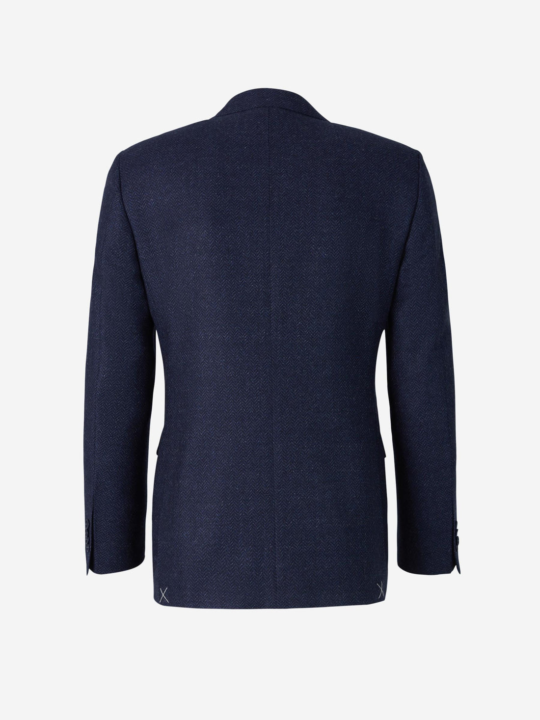 Outlet online Canali Hombre Americana Espiga Lana color Azul Noche sku 302-003245 01 - Foto 2