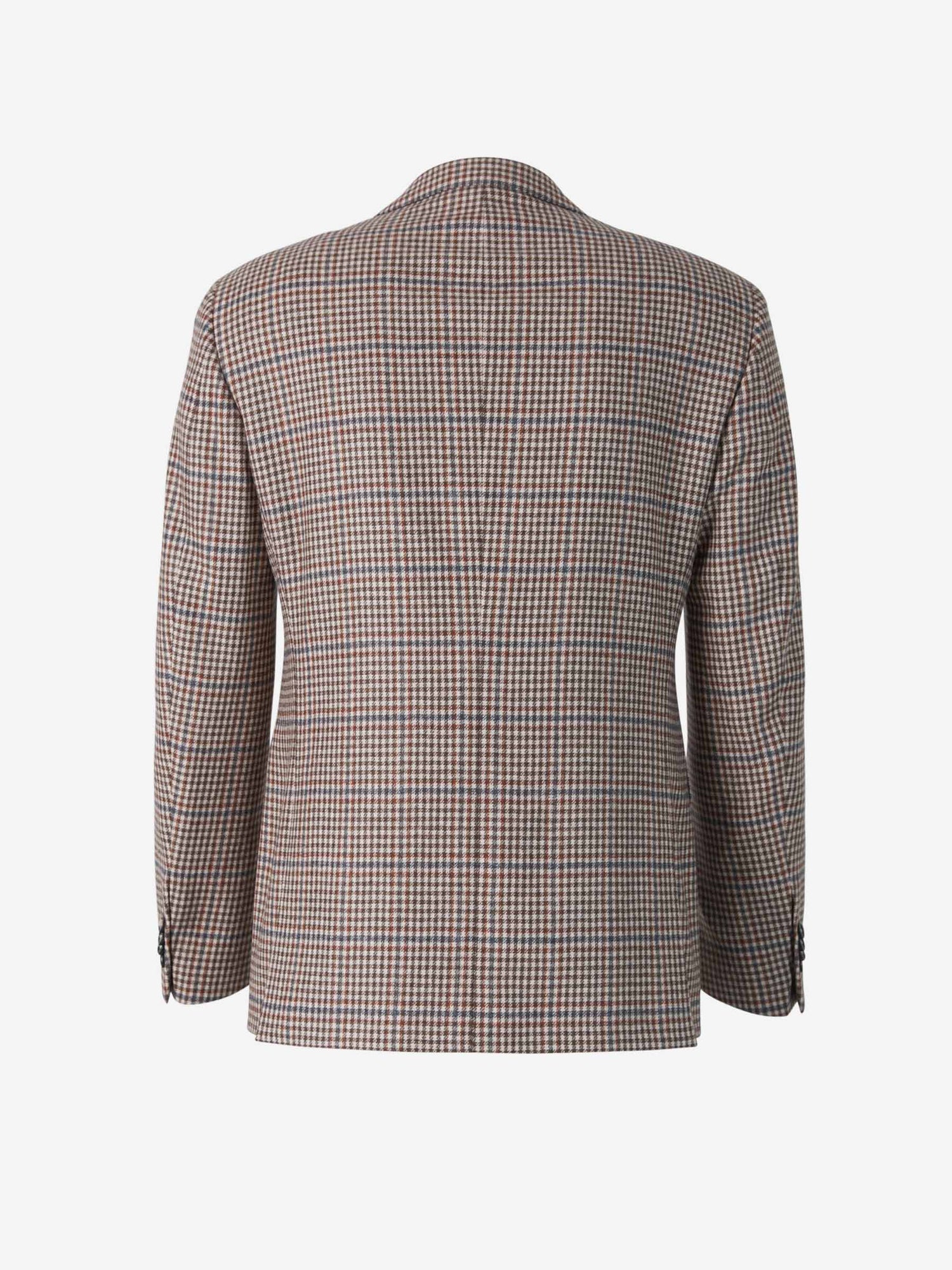 Outlet online Scabal Hombre Americana Pata De Gallo color Terracota sku 302-003251 01 - Foto 2