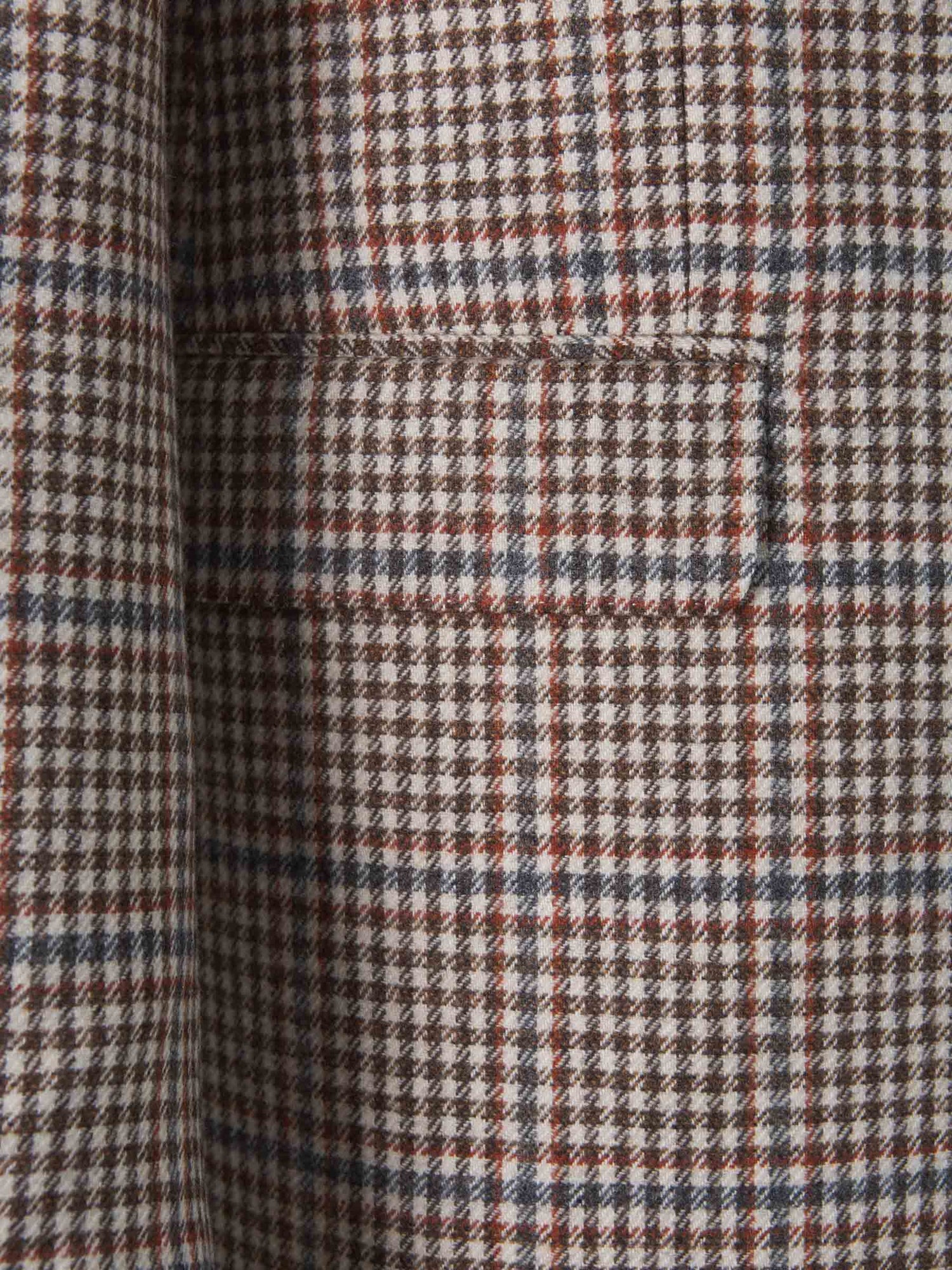 Outlet online Scabal Hombre Americana Pata De Gallo color Terracota sku 302-003251 01 - Foto 4