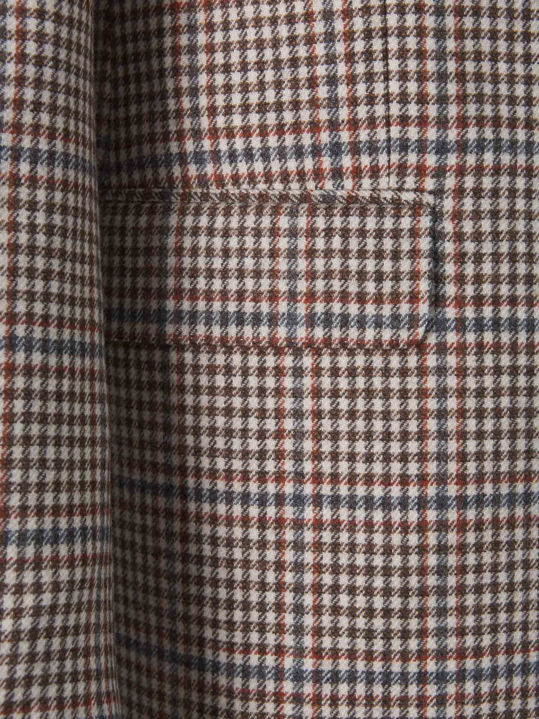 Outlet online Scabal Hombre Americana Pata De Gallo color Terracota sku 302-003251 01 - Foto 4
