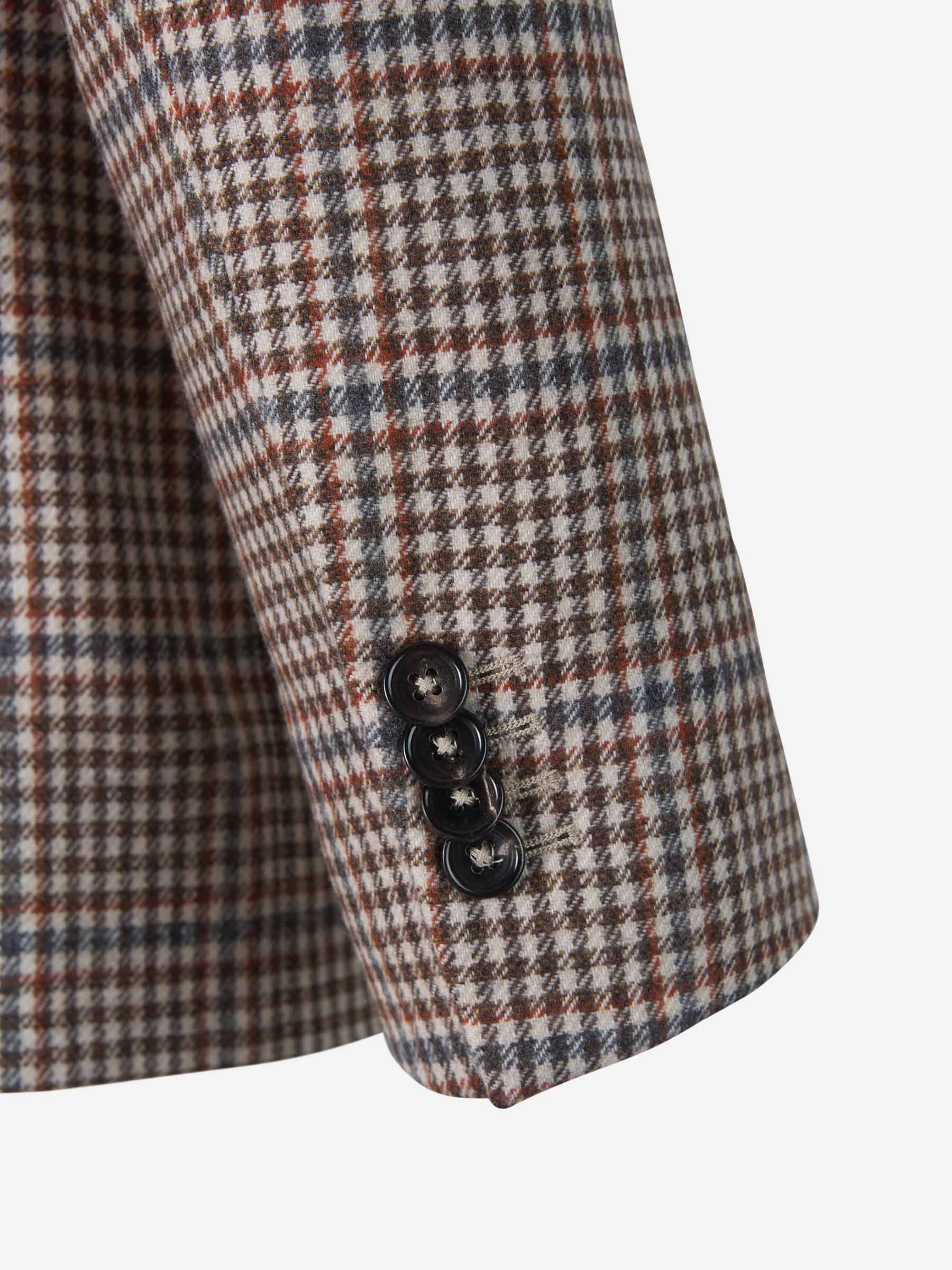 Outlet online Scabal Hombre Americana Pata De Gallo color Terracota sku 302-003251 01 - Foto 5