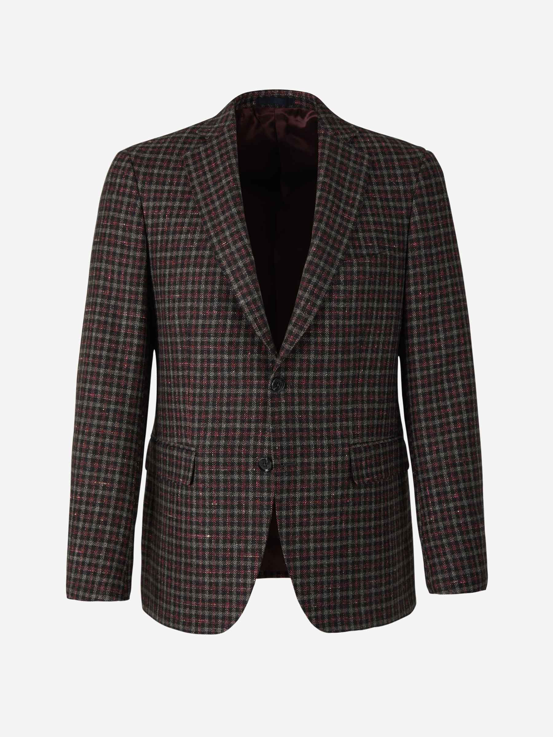 Outlet online Scabal Hombre Americana Lana Y Cashmere color Burdeos sku 302-003254 01 - Foto 1